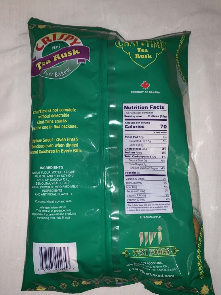 Crispy Tea Rusk - Indian Grocery Store | Bombay Spiceland | Delivery ...