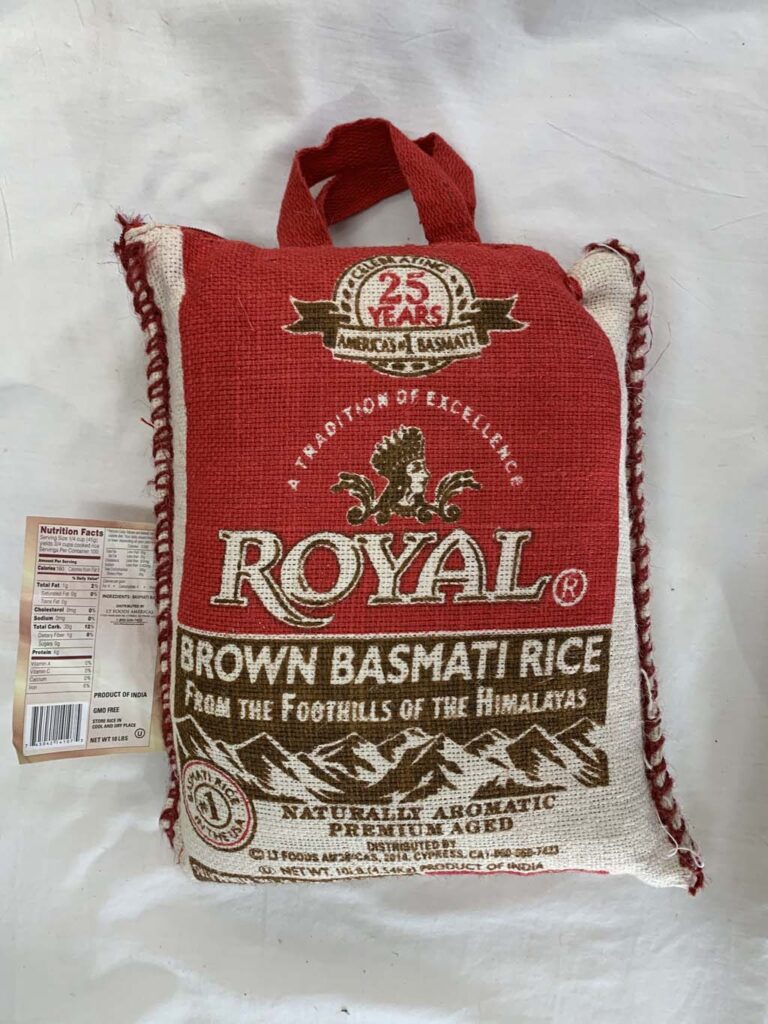 Royal Brown Basmati Rice 10LB - Indian Grocery Store | Bombay Spiceland ...